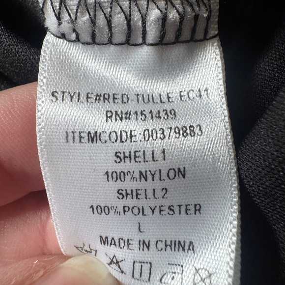 Forever21 Large black sheer polka dot dress Long sleeve - Picture 5 of 11